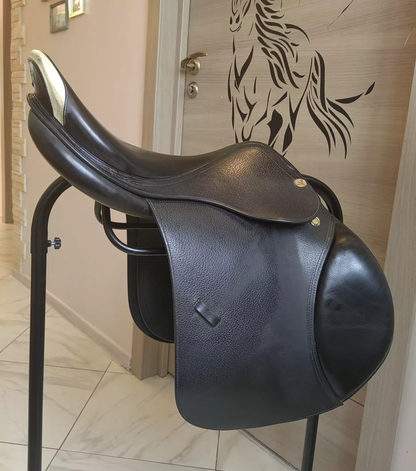 Итальянское конкурное седло Prestige Michel Robert 2000 17/32