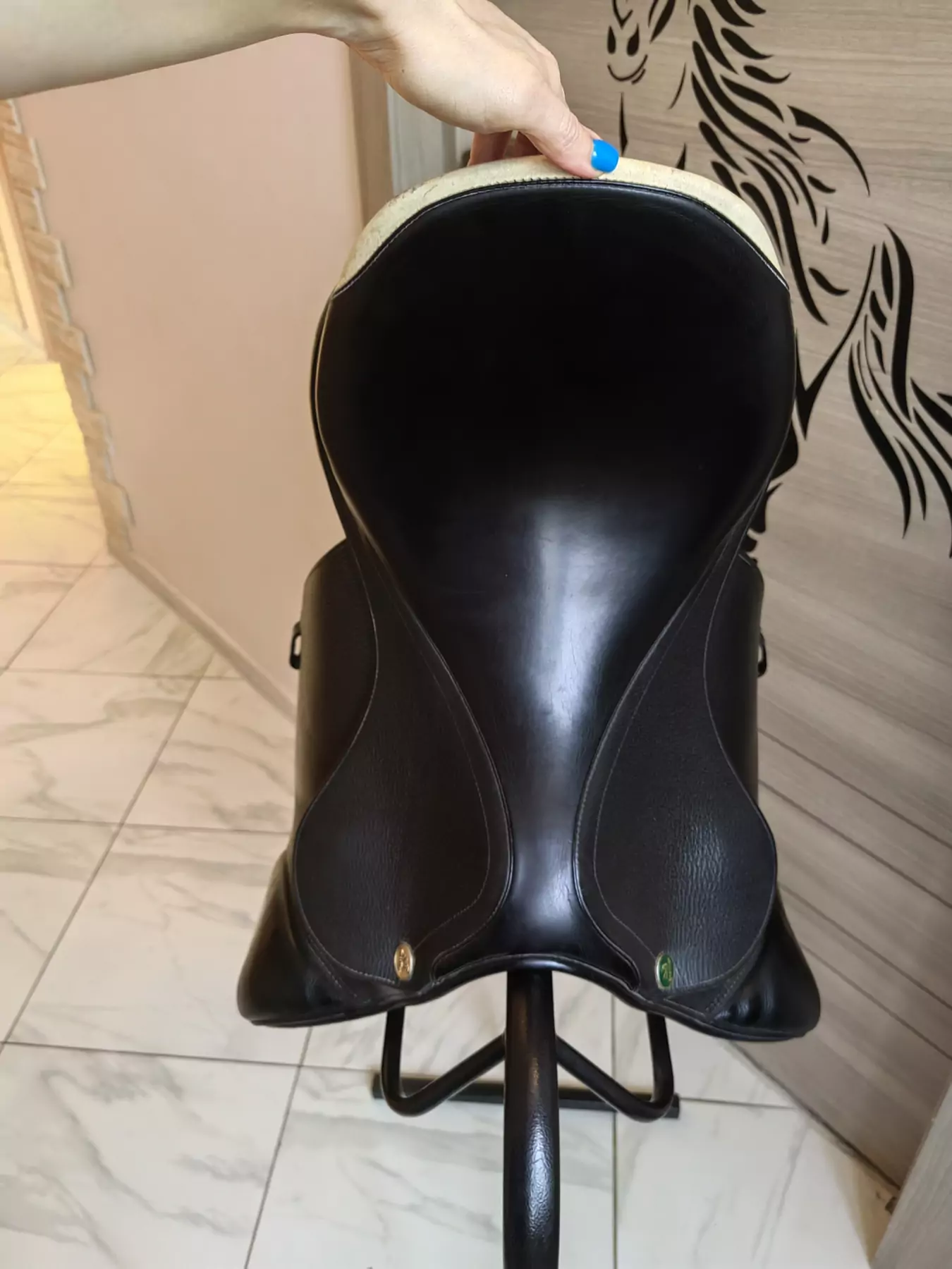 Итальянское конкурное седло Prestige Michel Robert 2000 17/32